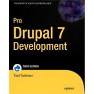 Pro Drupal 7 Development