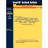 Outlines and Highlights for Holes Human Anatomy and Physiology by Shier, David N / Butler, Jackie L / Lewis, Ricki Shier, David N / Butler, Jackie L 9781428878389