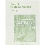 Student Solutions Manual for Introductory Statistics Exploring the World through Data 9780321978394