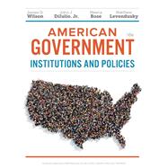 American Government Institutions and Policies 9781337568395