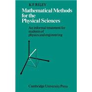 Mathematical Methods for the Physical Sciences