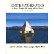Finite Mathematics for Business, Economics, Life Sciences and Social Sciences 9780130338402