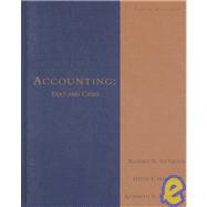 Accounting : Text and Cases