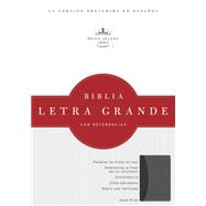 RVR 1960 Biblia Letra Gigante, negro/gris símil piel 9781586408411