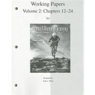 Working Papers (print) Vol 2 to accompany FINMAN, Vol. 2 (Ch. 12-24) 9780077318420