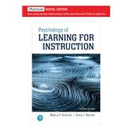 Psychology of Learning For Instruction 9780205578436