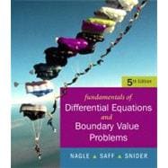 Fundamentals of Differential Equations with Boundary Value Problems 9780321388438