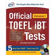 Official TOEFL iBT® Tests Volume 1, 2nd Edition 9780071848442
