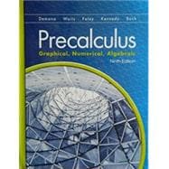 Precalculus: Graphical, Numerical, Algebraic SE, 9/e 9780133518450