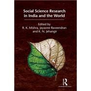 Social Science Research in India and the World 9781138898455