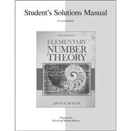 Student's Solutions Manual Elementary Number Theory 9780077298463