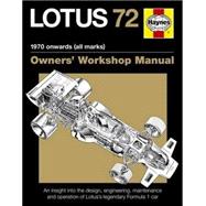Lotus 72 - 1970 Onwards, All Marks 9780857338471