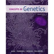 Concepts of Genetics Plus MasteringGenetics with eText -- Access Card Package 9780321948472