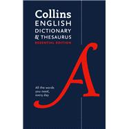 Collins English Dictionary and Thesaurus: Essential Edition 9780008158477