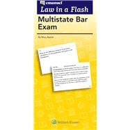 Multistate Bar Exam Flash Cards 9781454868491