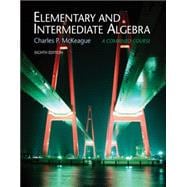 Elementary and Intermediate Algebra (with CengageNOW 2-Semester and Personal Tutor Printed Accesss Card) 9780495108511