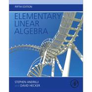 Elementary Linear Algebra 9780128008539