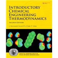Introductory Chemical Engineering Thermodynamics 9780136068549