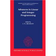 Advances in Linear and Integer Programming