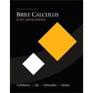 Brief Calculus and Its Applications 9780321568564