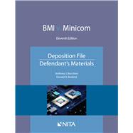 Bmi V. Minicom Deposition File, Defendant's Materials 9781601568564