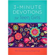 3-Minute Devotions for Teen Girls 9781630588564