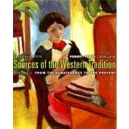 Sources of Western Tradition + Rand McNally Atlas of Western Civilization: From the Renaissance to the Present 9780618958573