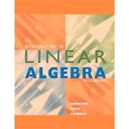 Introduction to Linear Algebra 9780201658590