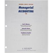 Managerial Accounting 9781285078595