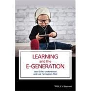 Learning and the E-Generation 9780631208600