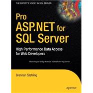 Pro ASP.NET for SQL Server