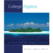 College Algebra 9781439048610