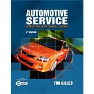 Automotive Service Inspection, Maintenance, Repair 9781111128616