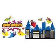 Super Power Super Kids Bulletin Board Set 9781483828619