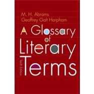 A Glossary of Literary Terms, 10th Edition 9781133378624