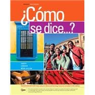 ¿Como se dice...?, Enhanced 9781285738628