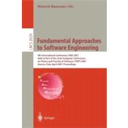 Fundamental Approaches to Software Engineering: 4th International Conference, Fase 2001 Held As Part of the Joint European Conferences on Theory and P