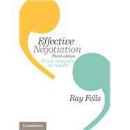 Effective Negotiation