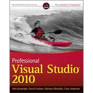 Professional Visual Studio 2010 9780470548653