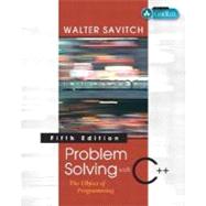 Problem Solving with C++ : The Object of Programming 9780321268655