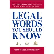 Legal Words You Should Know 9781598698657