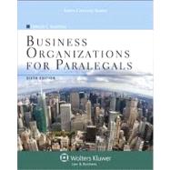 Business Organizations for Paralegals 9781454808664