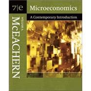 Microeconomics A Contemporary Introduction (with InfoTrac) 9780324288667