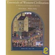 Essentials of Western Civilization 9780534578671