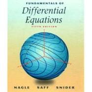 Fundamentals of Differential Equations 9780201338683