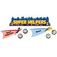 Super Power Super Helpers Mini Bulletin Board Set 9781483828688