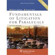 Fundamentals of Litigation for Paralegals 7e W/ Cd 9780735598690