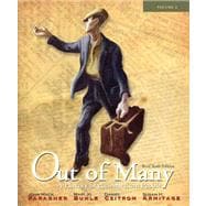 Out of Many A History of the American People, Brief Edition, Volume 2 (Chapters 17-31) Plus NEW MyHistoryLab with eText -- Access Card Package 9780205108718
