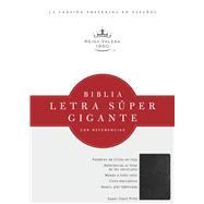 RVR 1960 Biblia Letra Súper Gigante, negro piel fabricada 9781586408718