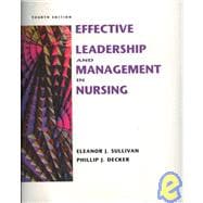 Effective Leadership and Management in Nursing